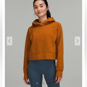 Lululemon loungeful cropped hoodie